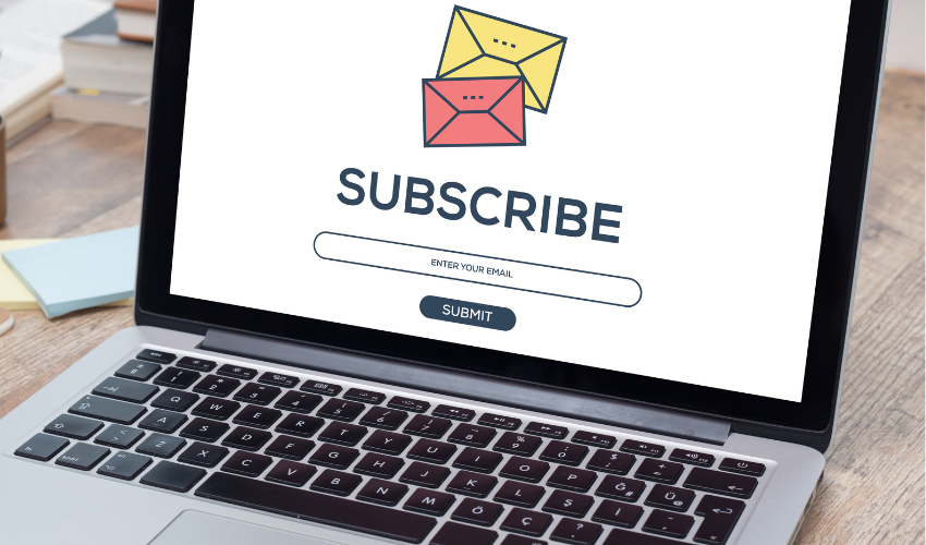 email subscription