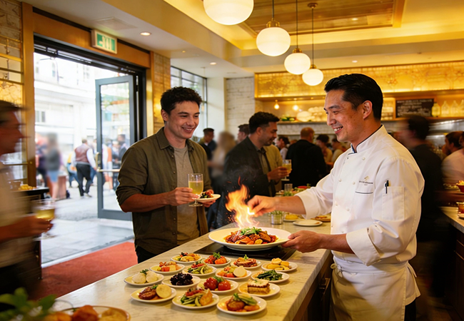 restaurant grand opening offerings