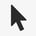 Mouse Cursor on Digital Art Canvas