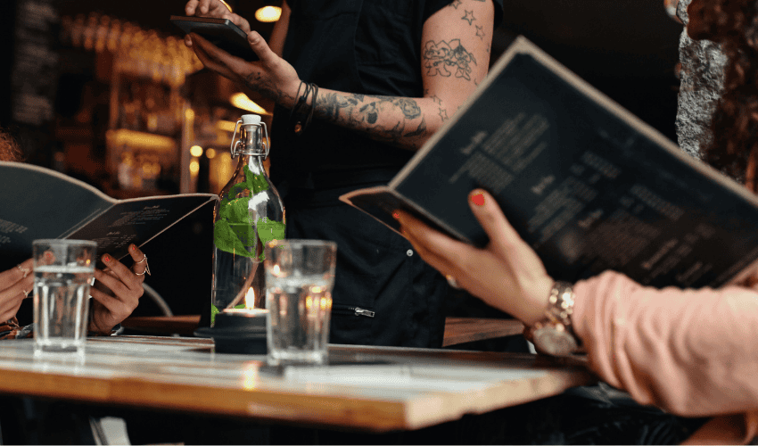 restaurant menu
