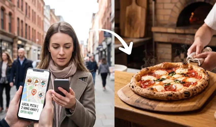 Hyper-Local Restaurant Reach