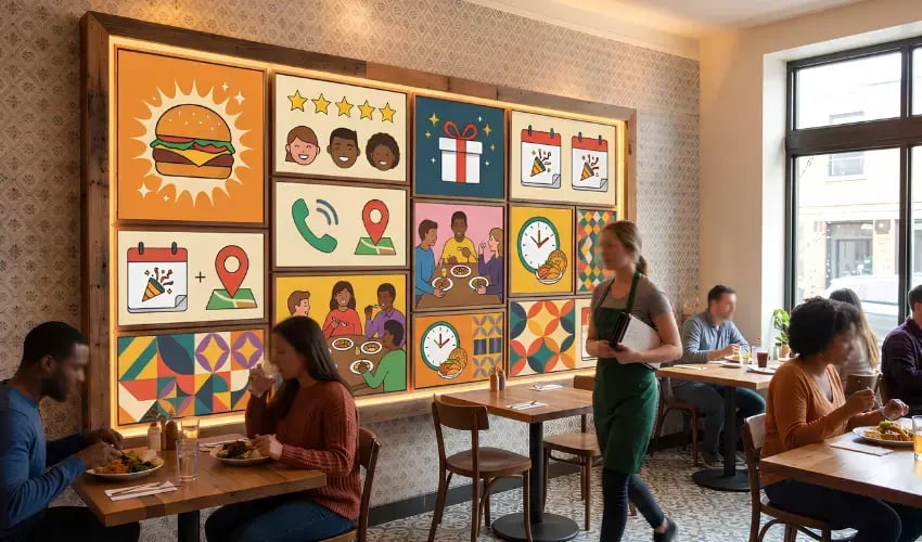 Promotional and Advertising Templates for restaurants