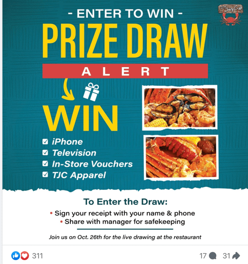 enter to win contest