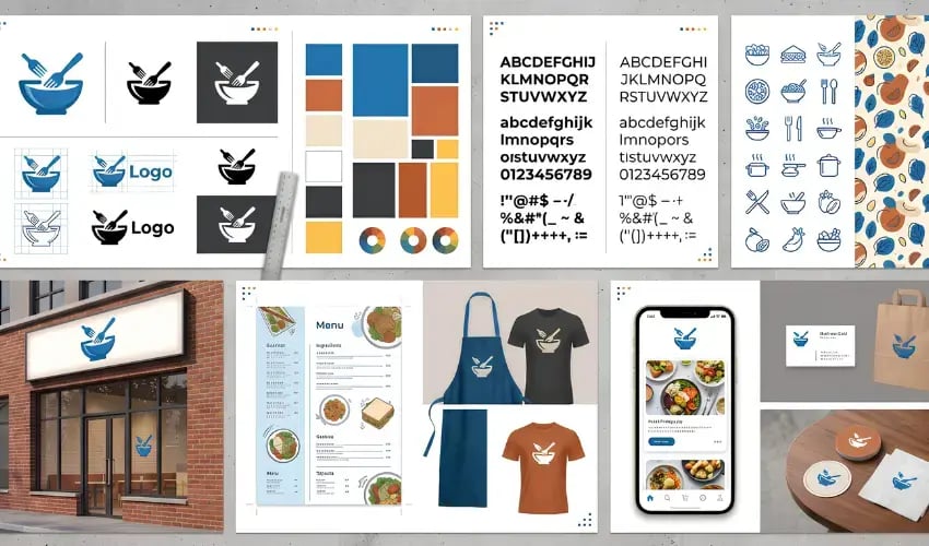 creating restaurant brand guide