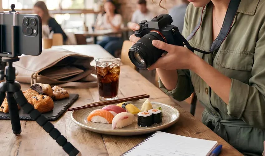 food blogger
