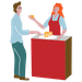 food tasting samples