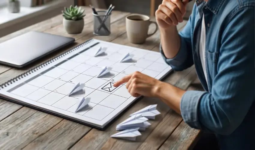 how often to send emails