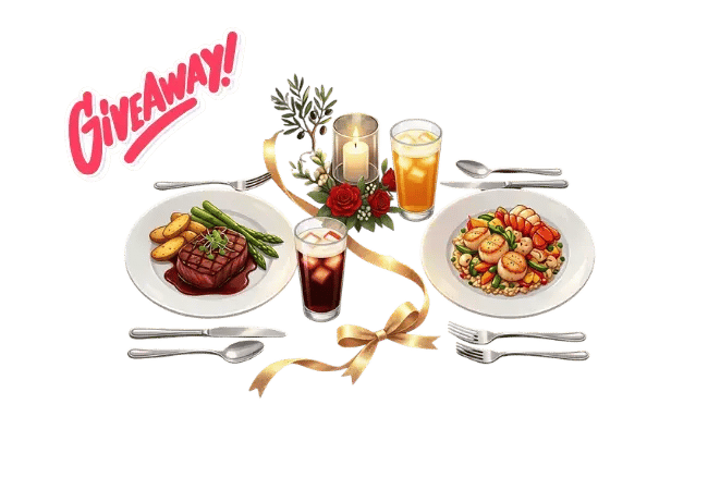 restaurant giveaway dinner