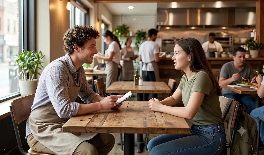 restaurant hiring process