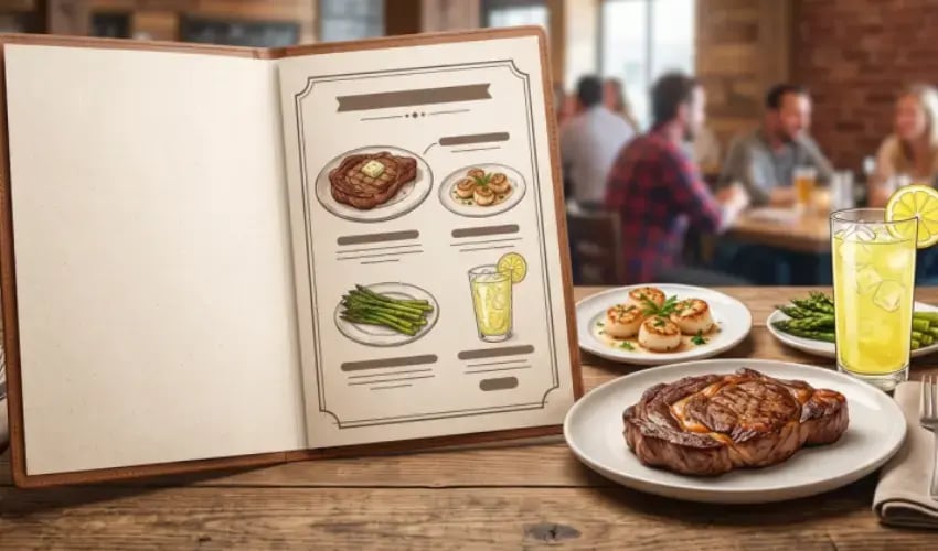 restaurant menu
