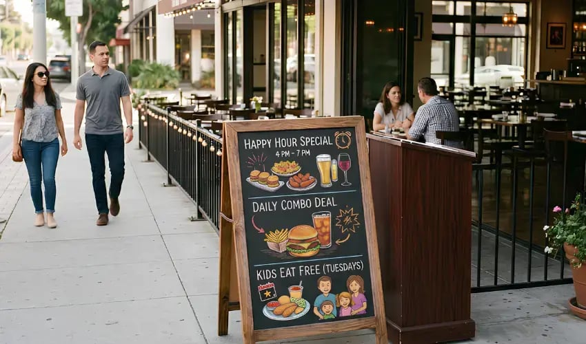 restaurant promotion fail