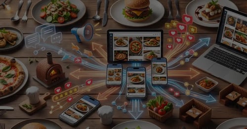 restaurant social media flow