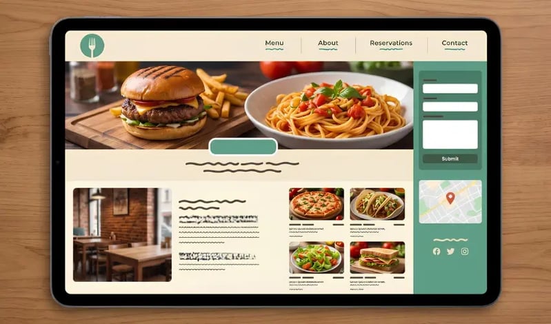 restaurant website